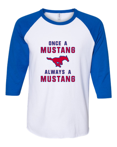 Pearce Mustangs Once A Men's Baseball T-Shirt