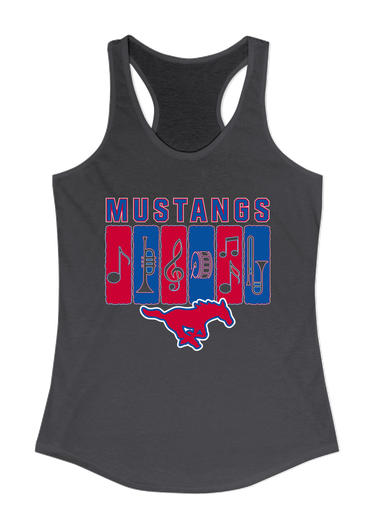 Pearce Mustangs Band # 2 Women's Tank Top