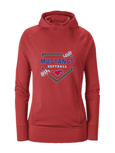 Pearce Mustangs Softball #2 Women's Hoodie