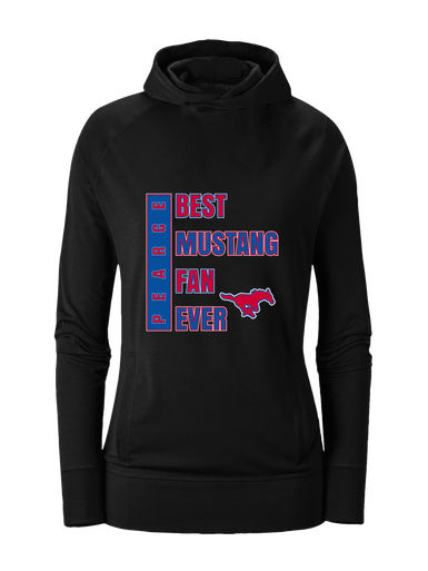 Pearce Mustangs Best Mustang Fan Women's Hoodie