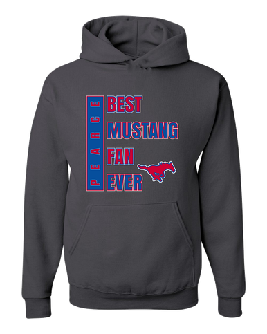 Pearce Mustangs Best Mustang Fan Men's Premium Hoodie