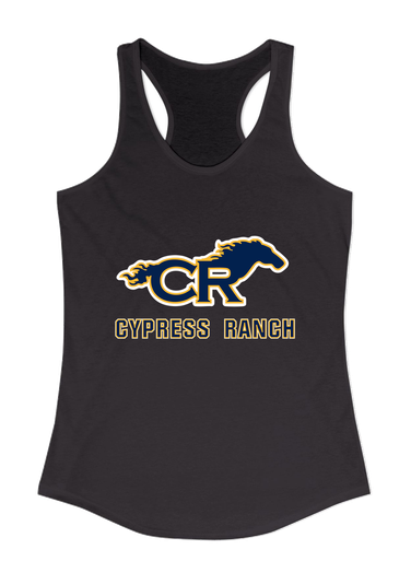Cypress Ranch Mustangs Mascot #2 Women's Tank Top