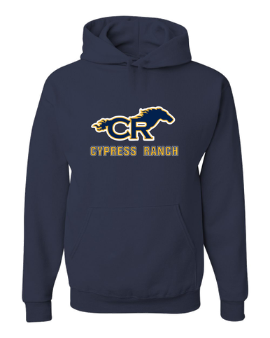 Cypress Ranch Mustangs Mascot #2 Men's Premium Hoodie