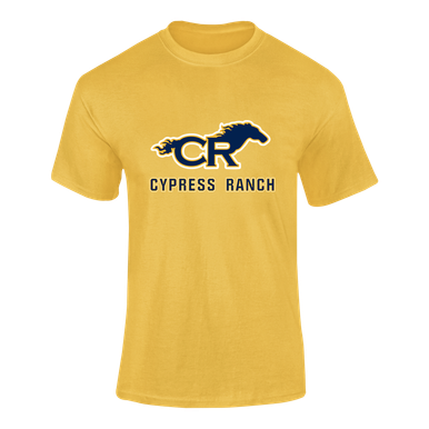 Cypress Ranch Mustangs Mascot #2 Men's Premium SS T-Shirt