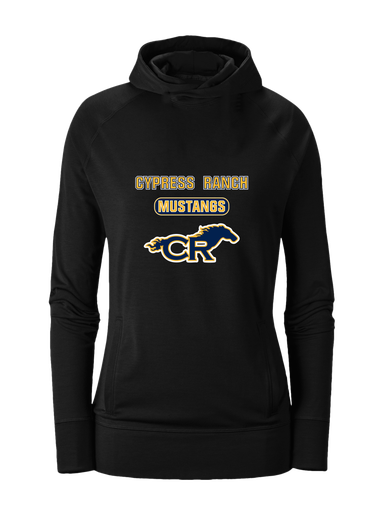 Cypress Ranch Mustangs Mascot #3 Women's Hoodie