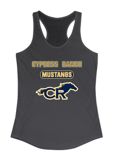 Cypress Ranch Mustangs Mascot #3 Women's Tank Top