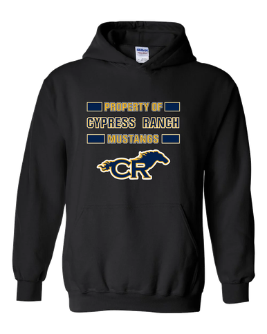 Cypress Ranch Mustangs Property Of Men's Hoodie