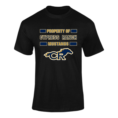Cypress Ranch Mustangs Property Of Men's Premium SS T-Shirt