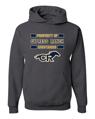 Cypress Ranch Mustangs Property Of Men's Premium Hoodie