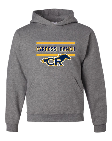 Cypress Ranch Mustangs Mascot #4 Men's Premium Hoodie