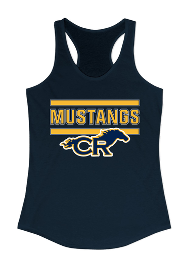 Cypress Ranch Mustangs Mascot #5 Women's Tank Top