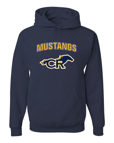 Cypress Ranch Mustangs Mascot #6 Men's Premium Hoodie