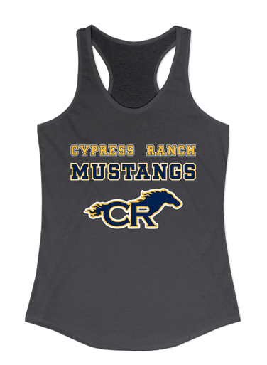 Cypress Ranch Mustangs Spirit Women's Tank Top