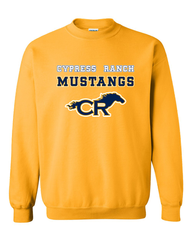 Cypress Ranch Mustangs Spirit Men's Sweatshirt