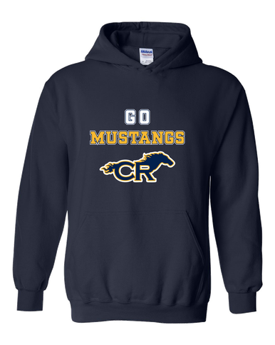 Cypress Ranch Mustangs Go Team Men's Hoodie