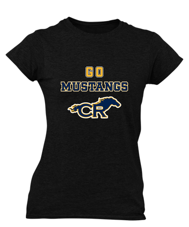 Cypress Ranch Mustangs Go Team Women's Premium SS T-Shirt