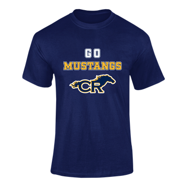 Cypress Ranch Mustangs Go Team Men's SS T-Shirt