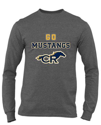 Cypress Ranch Mustangs Go Team Men's Premium LS T-Shirt