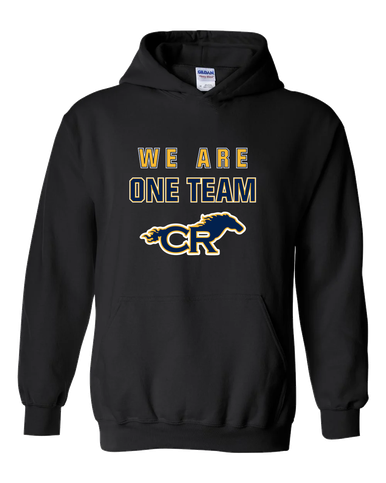 Cypress Ranch Mustangs We Are One Team Men's Hoodie