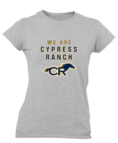 Cypress Ranch Mustangs We Are Women's SS T-Shirt