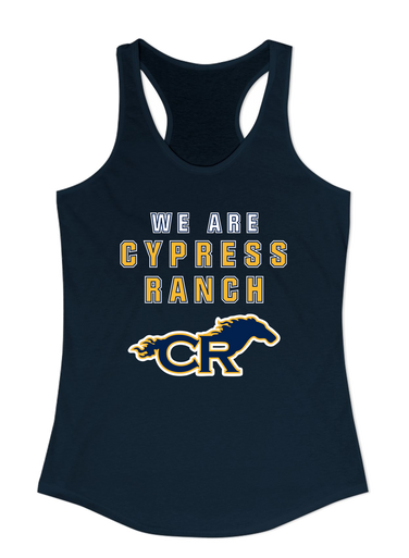 Cypress Ranch Mustangs We Are Women's Tank Top