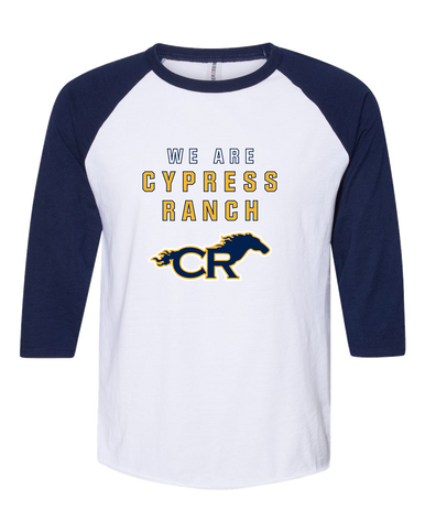 Cypress Ranch Mustangs We Are Women's Baseball T-Shirt