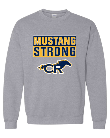Cypress Ranch Mustangs Strong #1 Men's Sweatshirt