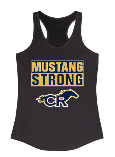 Cypress Ranch Mustangs Strong #1 Women's Tank Top