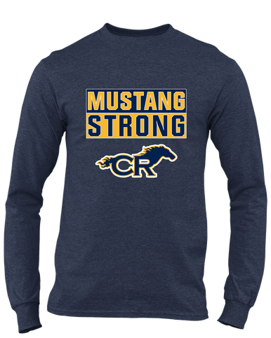 Cypress Ranch Mustangs Strong #1 Men's Premium LS T-Shirt