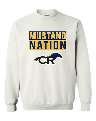 Cypress Ranch Mustangs Nation #1 Men's Sweatshirt