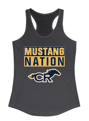 Cypress Ranch Mustangs Nation #1 Women's Tank Top