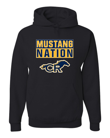 Cypress Ranch Mustangs Nation #1 Men's Premium Hoodie