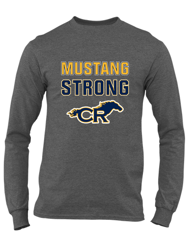 Cypress Ranch Mustangs Strong #2 Men's Premium LS T-Shirt