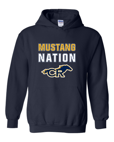 Cypress Ranch Mustangs Nation #2 Men's Hoodie