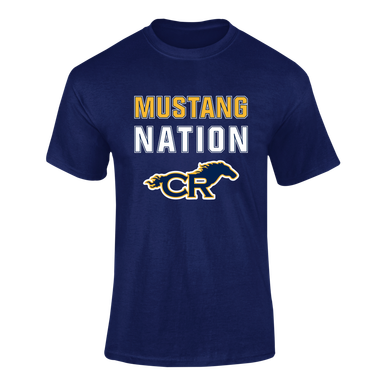Cypress Ranch Mustangs Nation #2 Men's SS T-Shirt