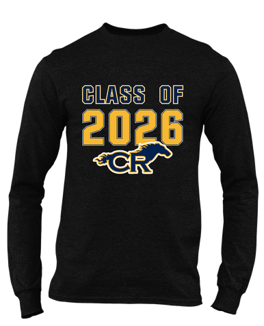 Cypress Ranch Mustangs Class of 2026 Men's LS T-Shirt