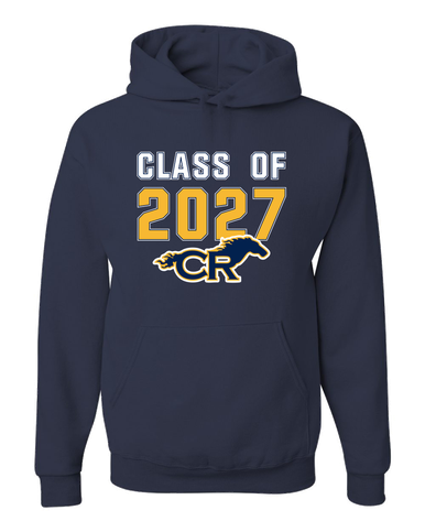 Cypress Ranch Mustangs Class of 2027 Men's Premium Hoodie