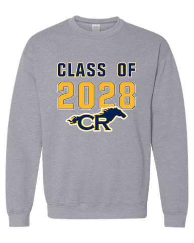 Cypress Ranch Mustangs Class of 2028 Men's Sweatshirt