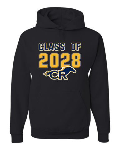 Cypress Ranch Mustangs Class of 2028 Men's Premium Hoodie
