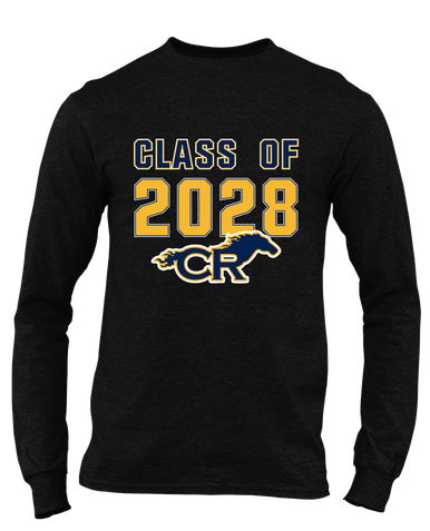 Cypress Ranch Mustangs Class of 2028 Men's Premium LS T-Shirt