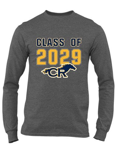 Cypress Ranch Mustangs Class of 2029 Men's Premium LS T-Shirt