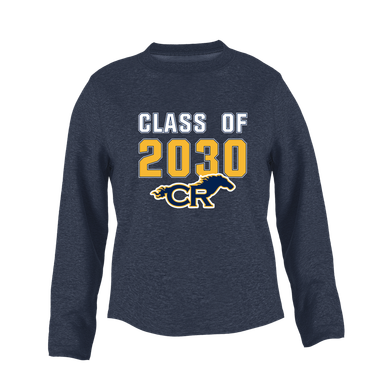 Cypress Ranch Mustangs Class of 2030 Women's Sweatshirt