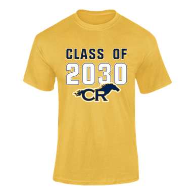 Cypress Ranch Mustangs Class of 2030 Men's SS T-Shirt