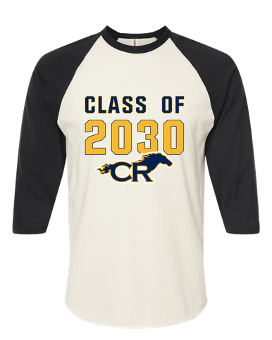 Cypress Ranch Mustangs Class of 2030 Women's Baseball T-Shirt