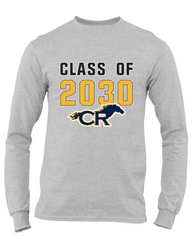 Cypress Ranch Mustangs Class of 2030 Men's Premium LS T-Shirt