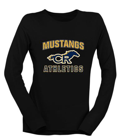 Cypress Ranch Mustangs Athletics Women's LS T-Shirt