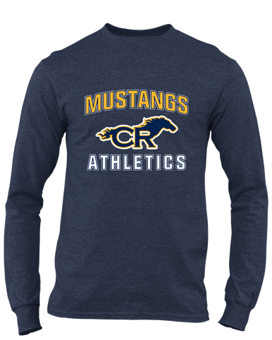 Cypress Ranch Mustangs Athletics Men's LS T-Shirt