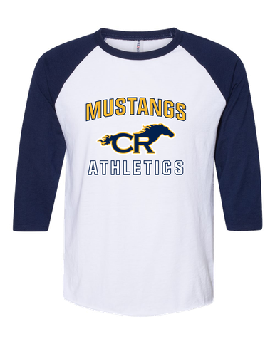 Cypress Ranch Mustangs Athletics Women's Baseball T-Shirt