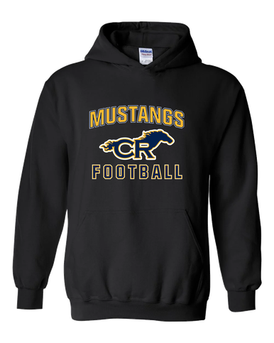 Cypress Ranch Mustangs Football #1 Men's Hoodie
