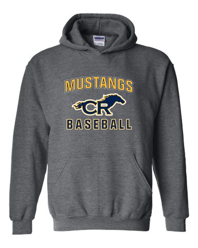 Cypress Ranch Mustangs Baseball #1 Men's Hoodie